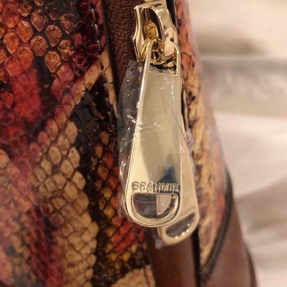 BRAHMIN GEORGINA MULTI BRIDGEPORT BAG with ADY WALLET NWT - Picture 6 of 16